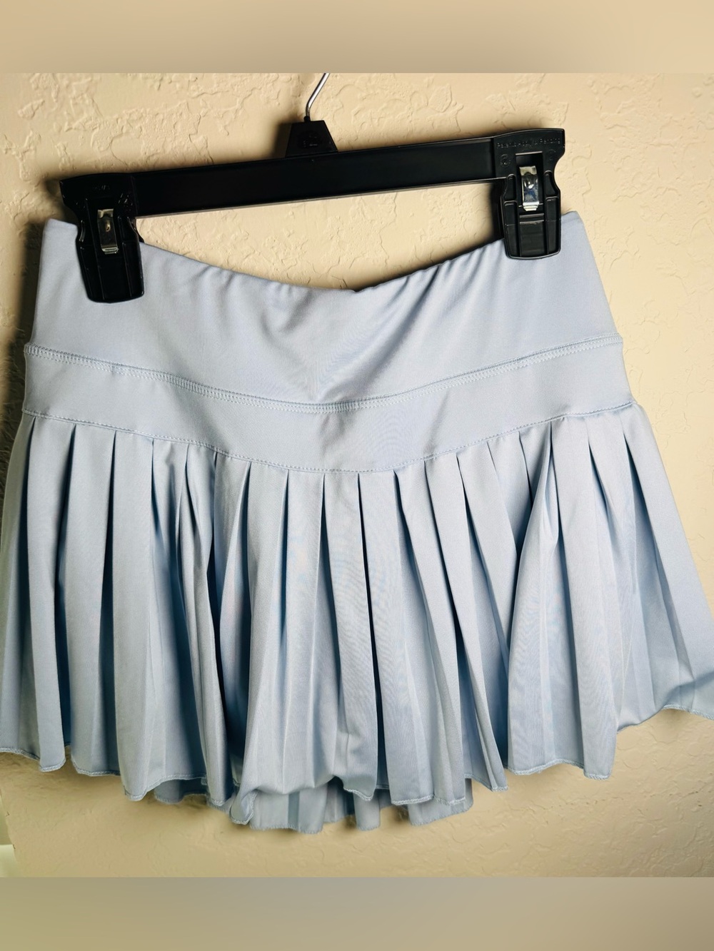 GB Girls Light Blue Pleated Athletic Tennis Skirt Size Medium